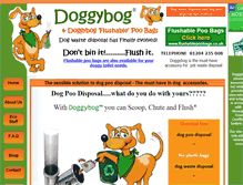 Tablet Screenshot of doggybog.com